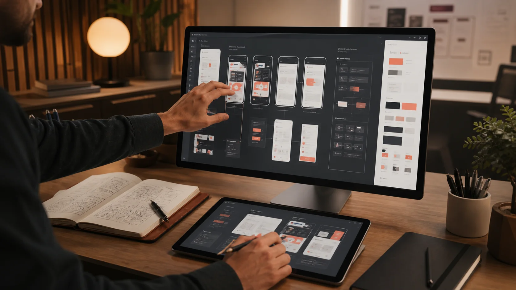 A collection of refined digital interface concepts.