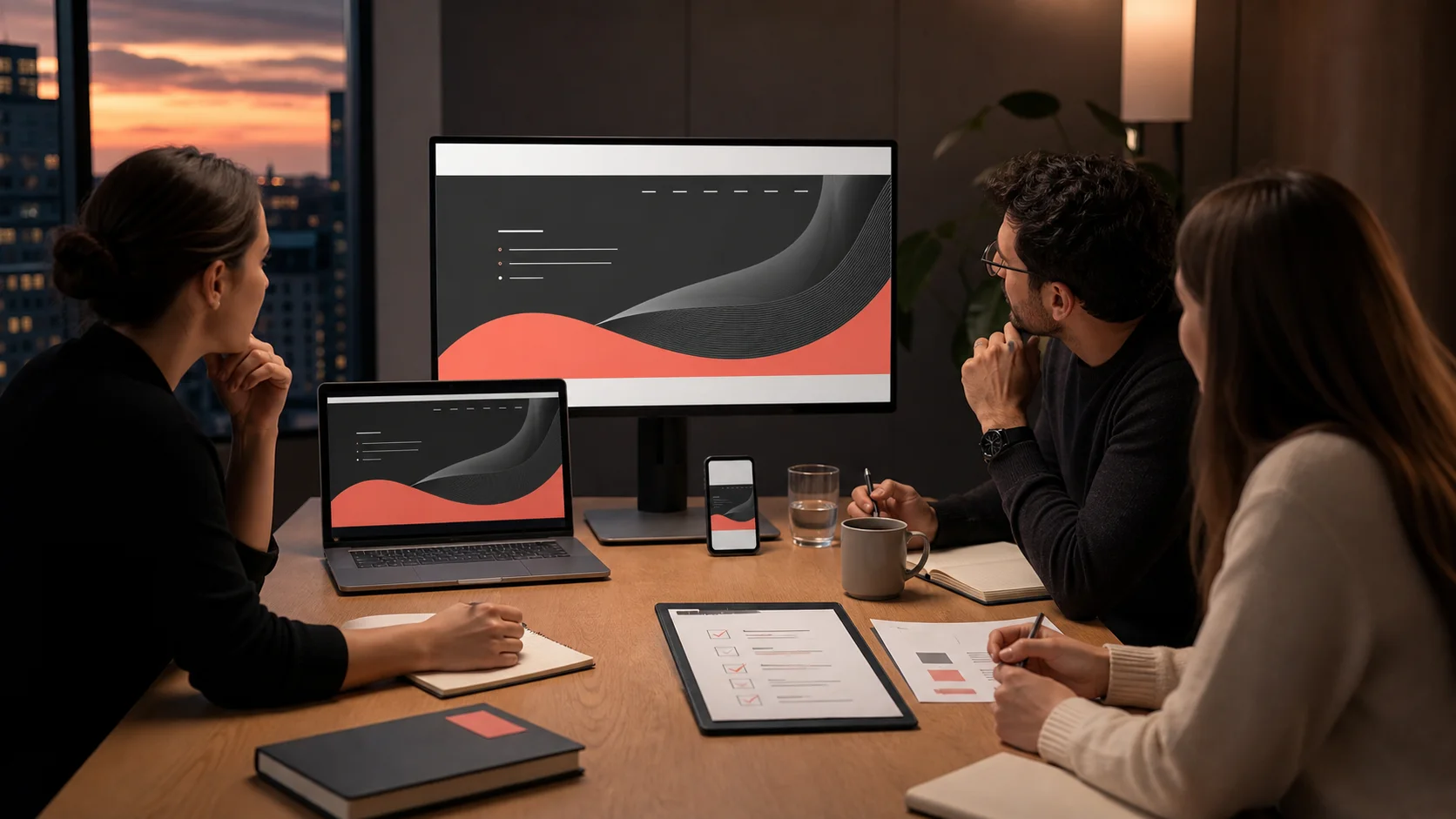 A polished digital experience prepared for launch.